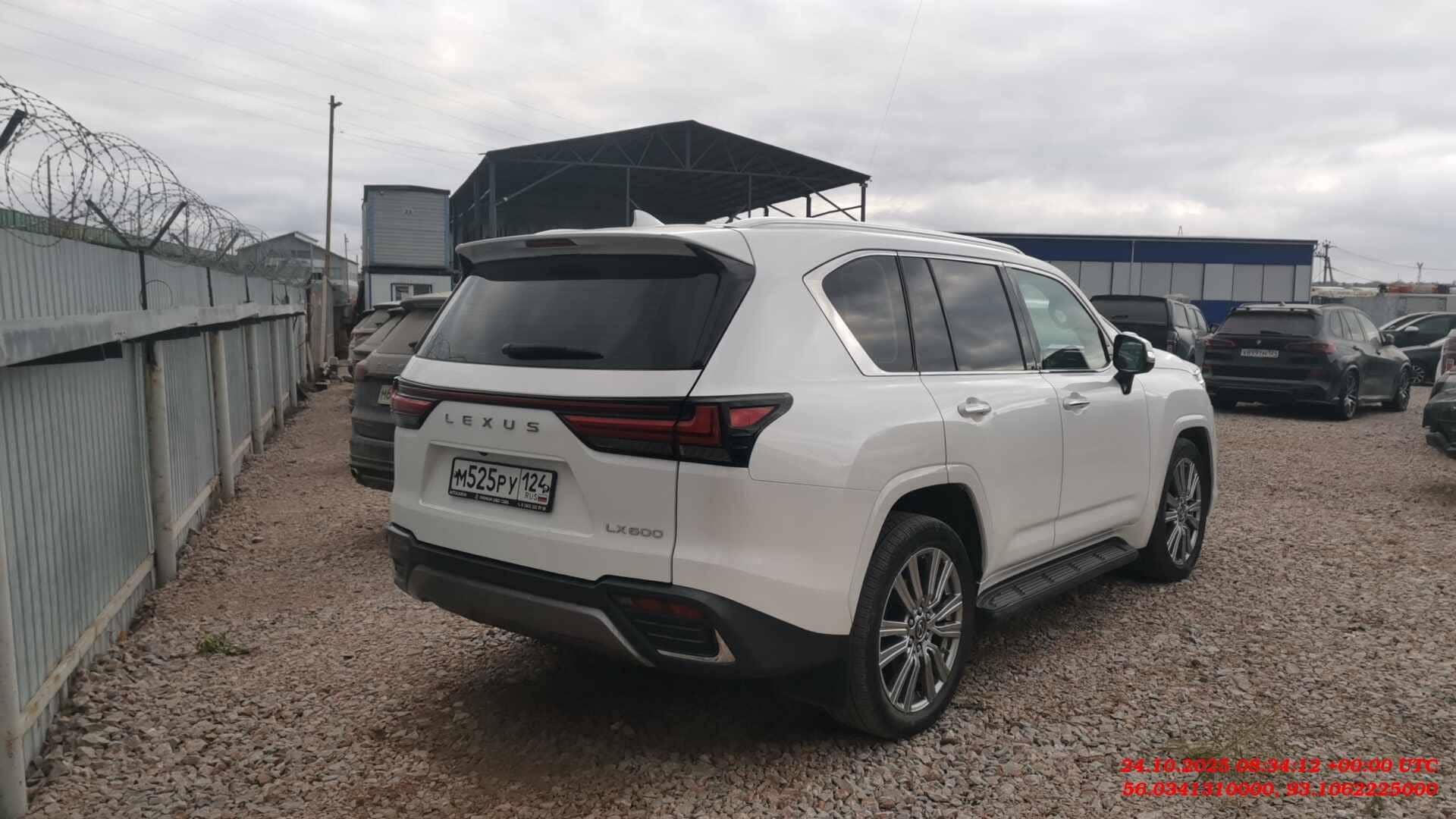 Lexus LX 600,  143 855 км, 2022 года в лизинг