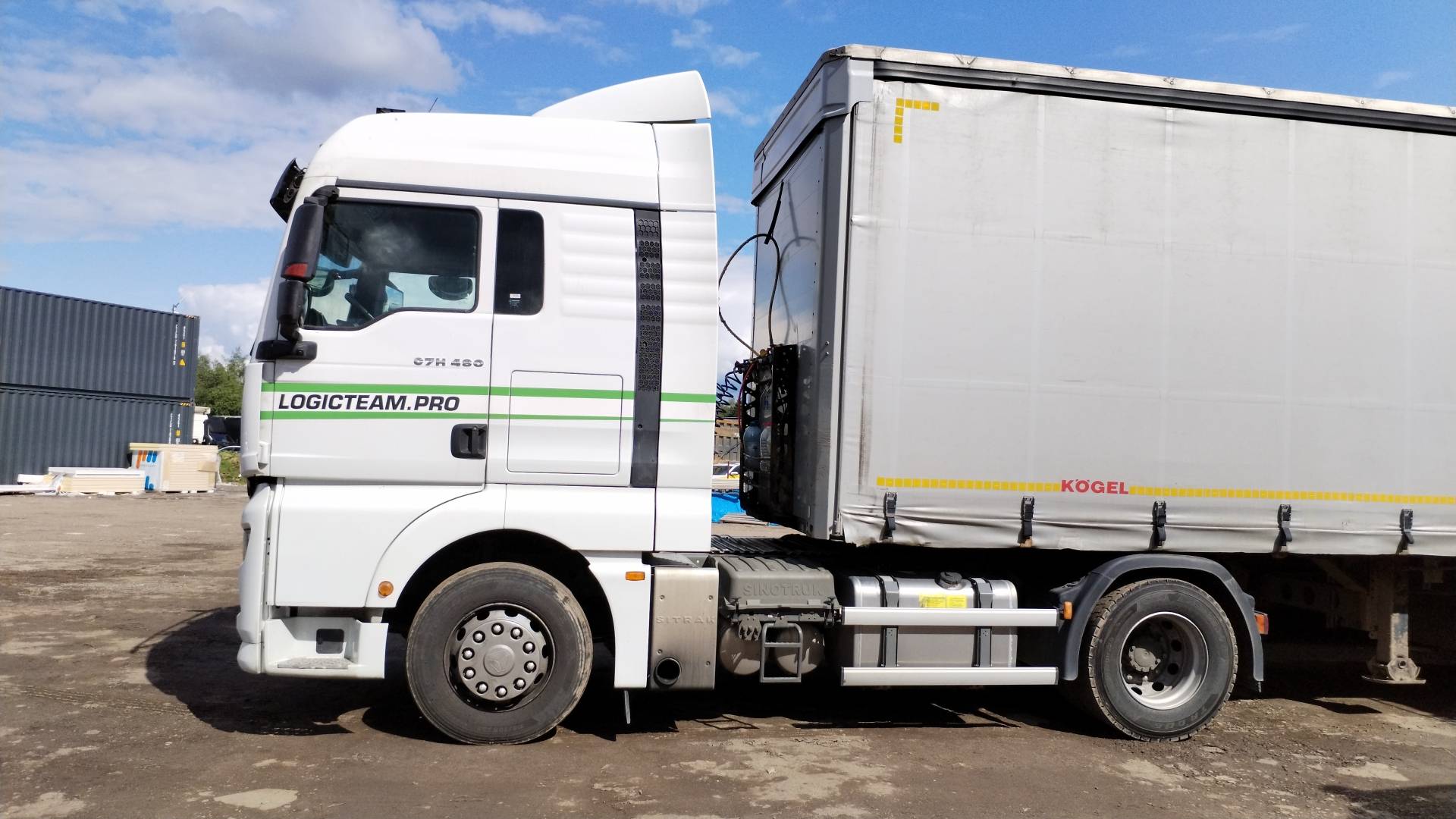 Sitrak C7H MAX ZZ4186V391HE,  163 598 км, 2023 года в лизинг