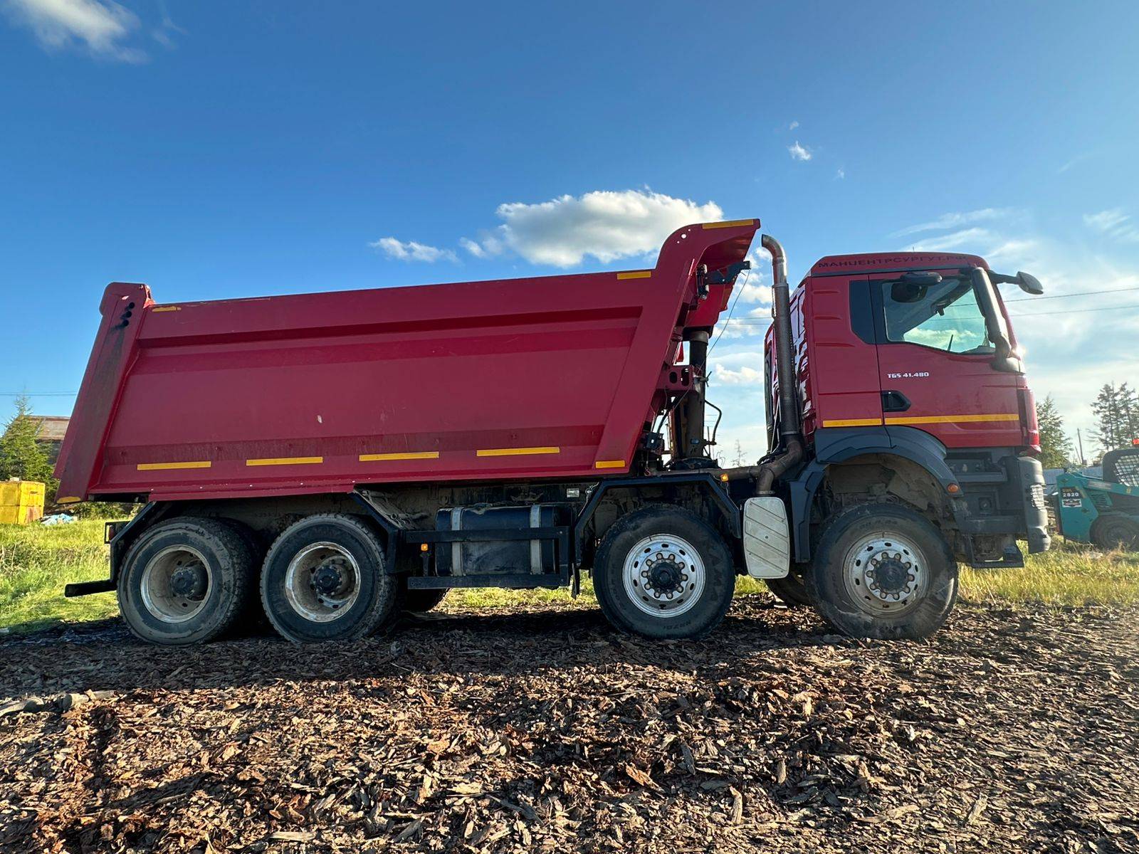 MAN TGS 41.480 8X8 BB-CH,  136 727 км, 2022 года в лизинг