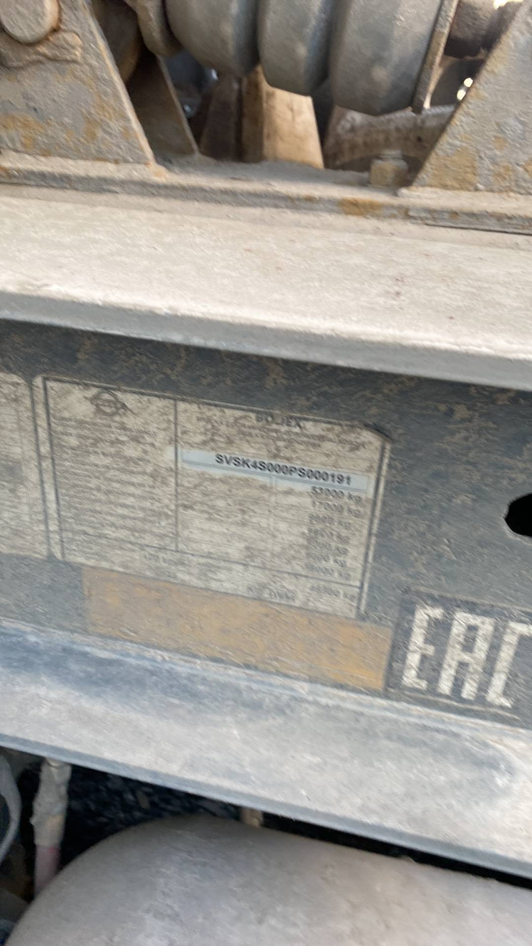 BODEX Самосвальный KIS 4WA1 40 м³, 2023 года в лизинг