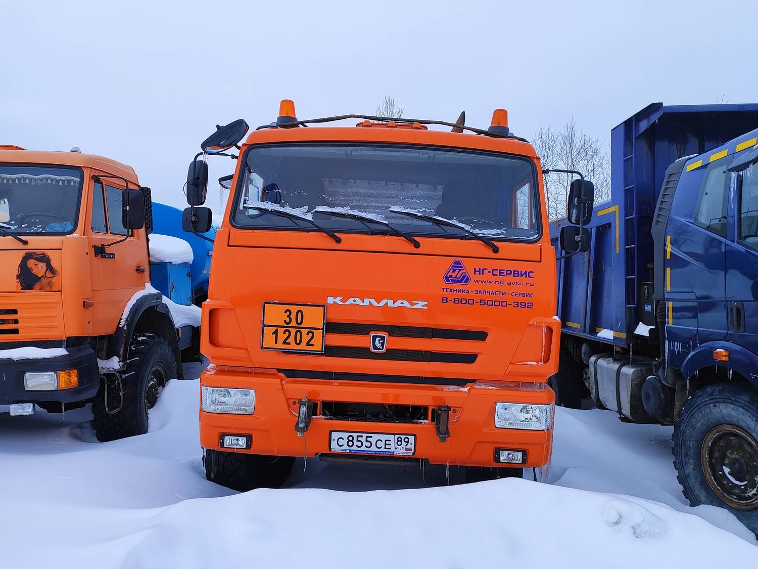 КАМАЗ 53504-50,  80 000 км, 2022 года в лизинг