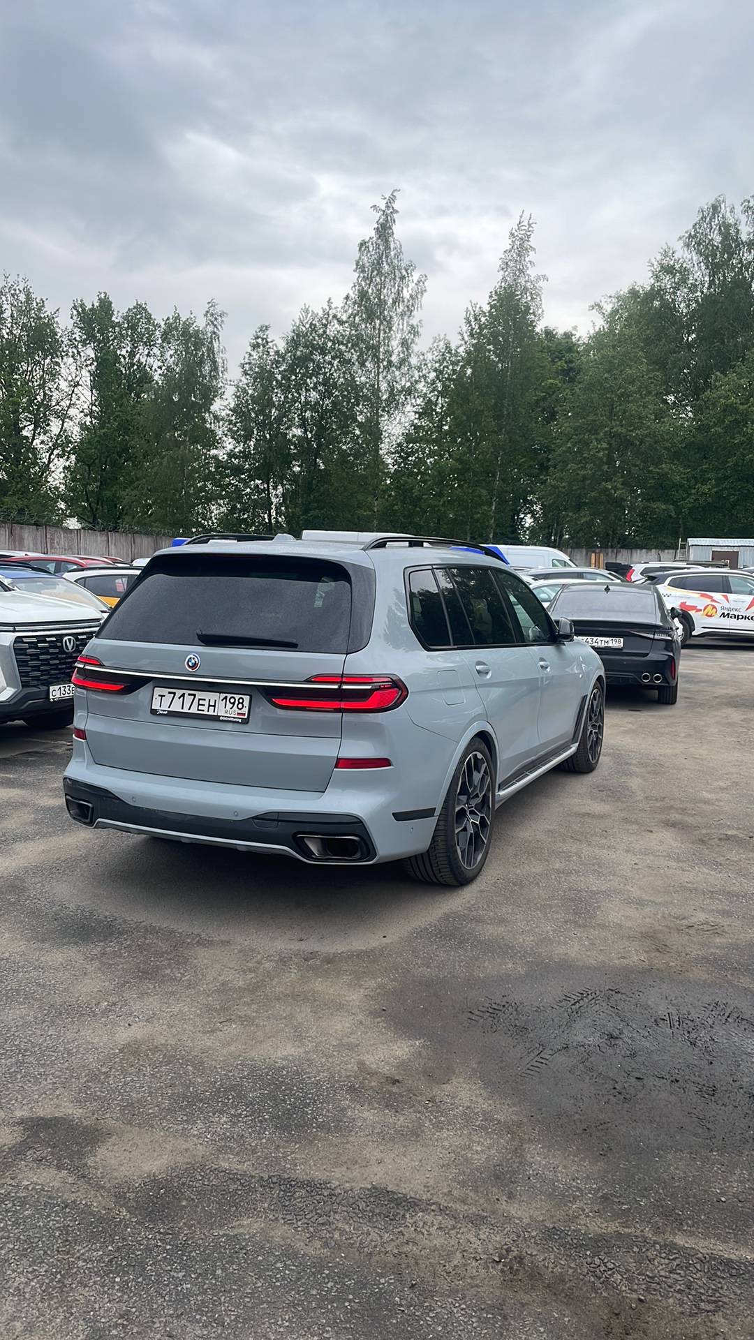 BMW X7,  21 908 км, 2022 года в лизинг