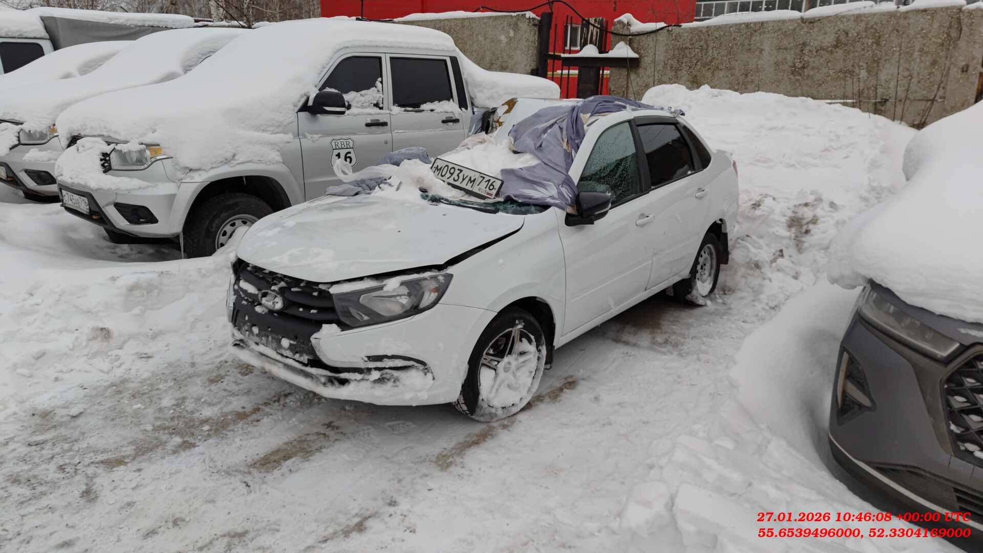 Lada Granta седан,  50 000 км, 2023 года в лизинг