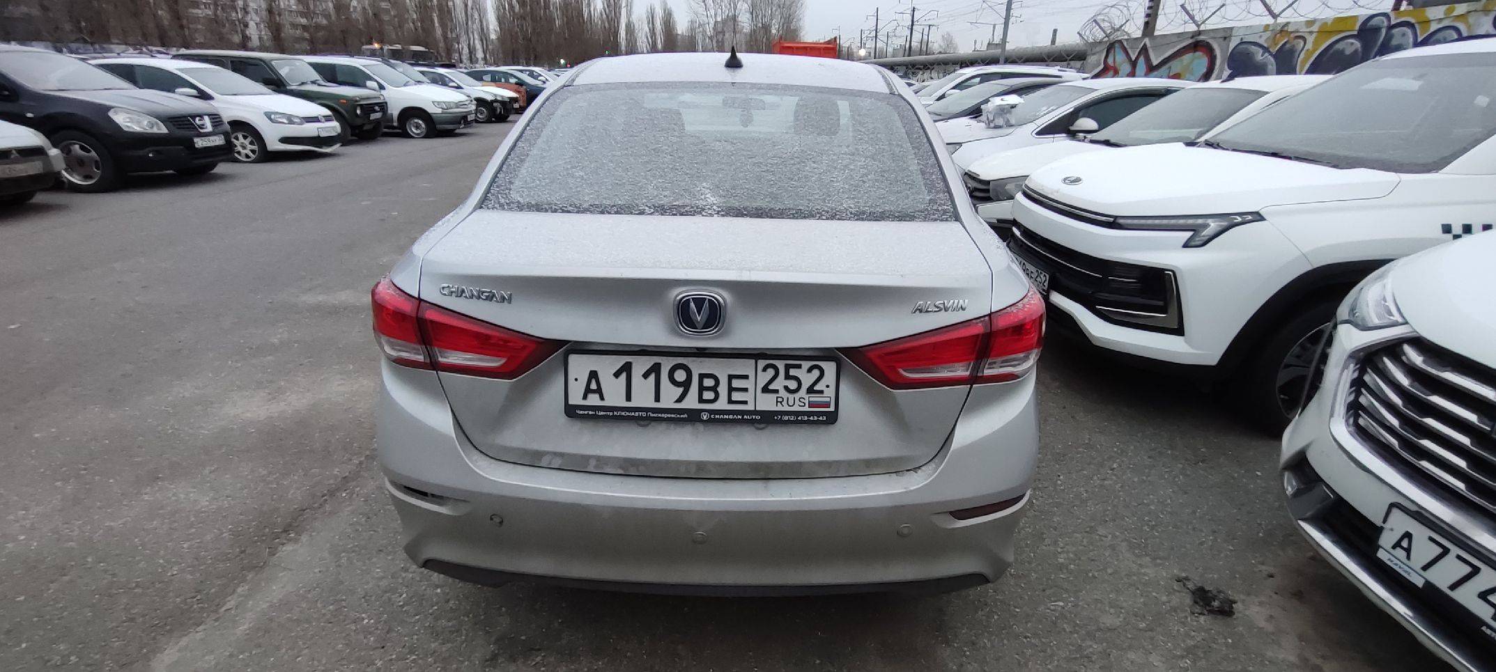 Changan Alsvin,  47 300 км, 2023 года в лизинг
