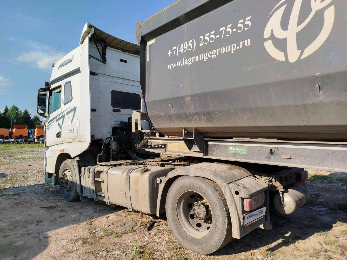 FAW CA4180P77K25E5 4x2,  404 372 км, 2023 года в лизинг
