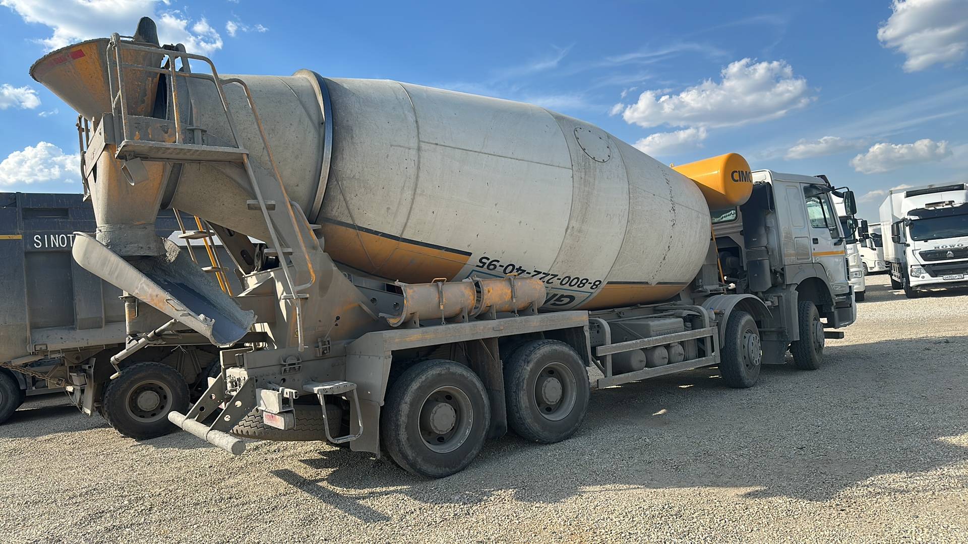 HOWO ZZ5407GJBS3667E 8x4,  56 198 км, 2023 года в лизинг