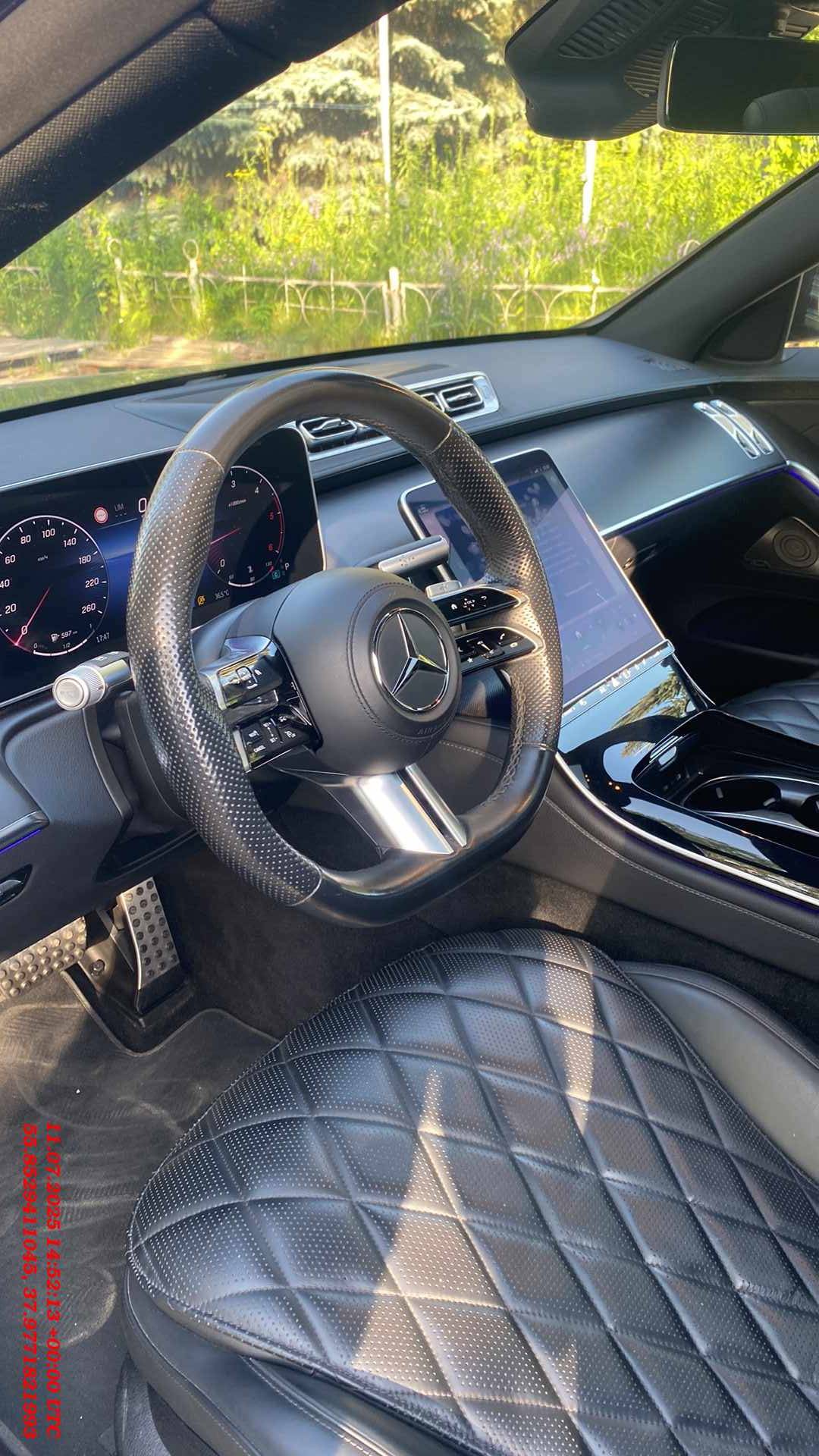 Mercedes-Benz S седан,  84 780 км, 2023 года в лизинг