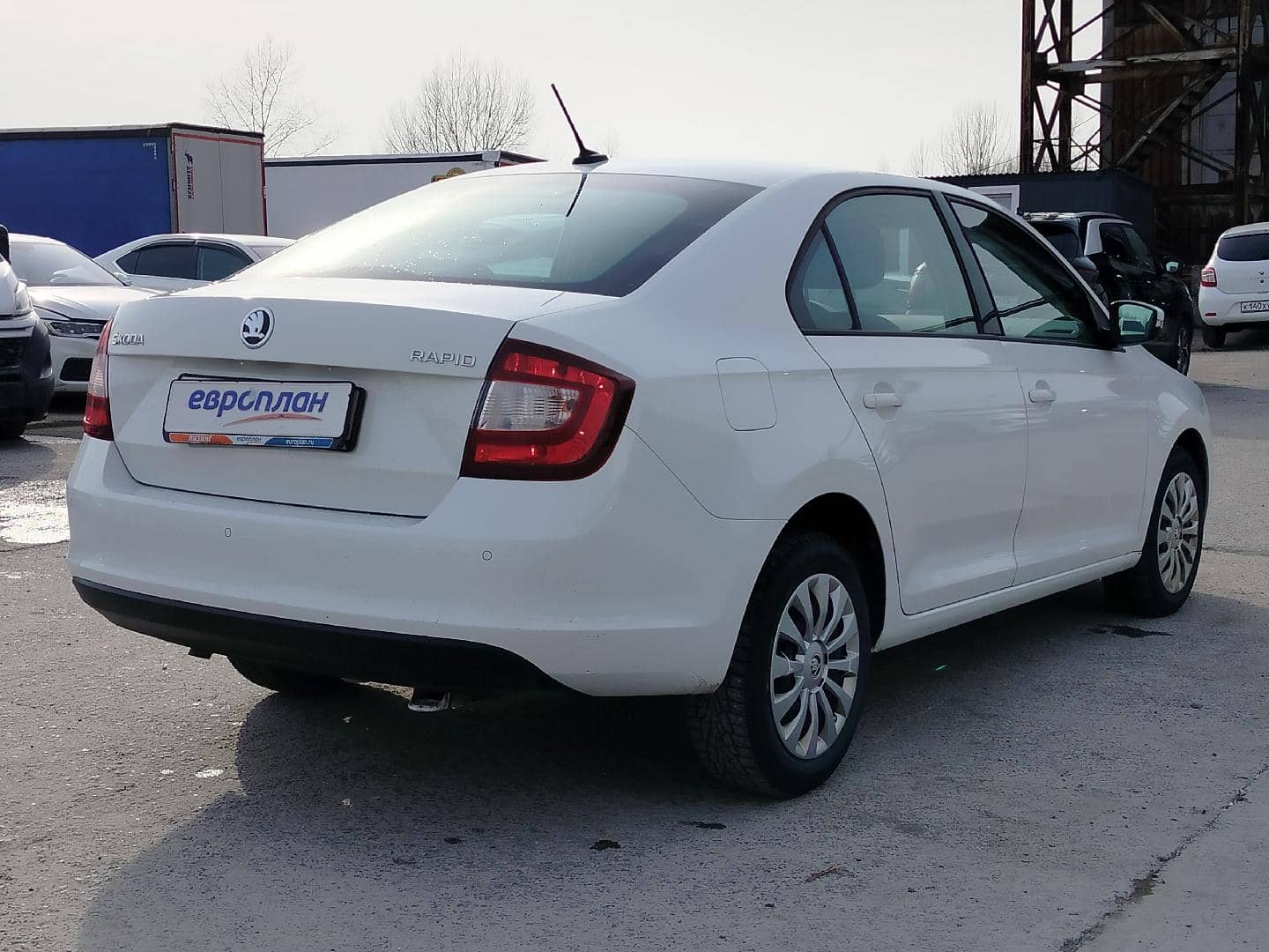 Skoda Rapid,  51 431 км, 2019 года в лизинг