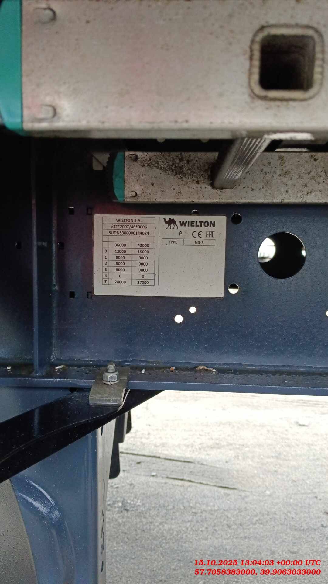 Wielton NS 3 K, 2023 года в лизинг