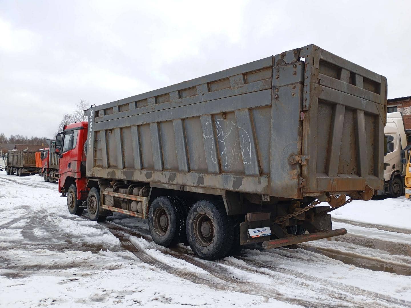 Shacman SX331863366 (скальный кузов),  290 210 км, 2023 года в лизинг