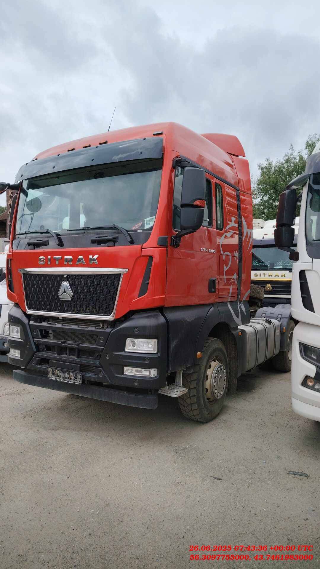 Sitrak C7H 4x2 ZZ4186V361HE
