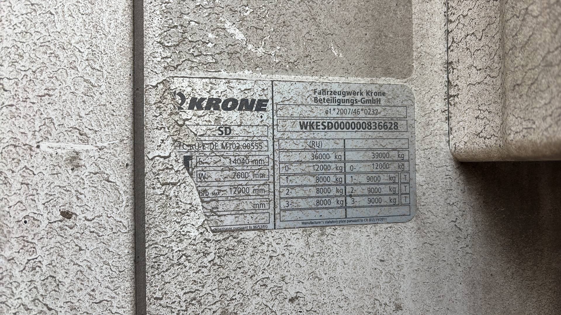 KRONE Рефрижератор SD, 2019 года в лизинг