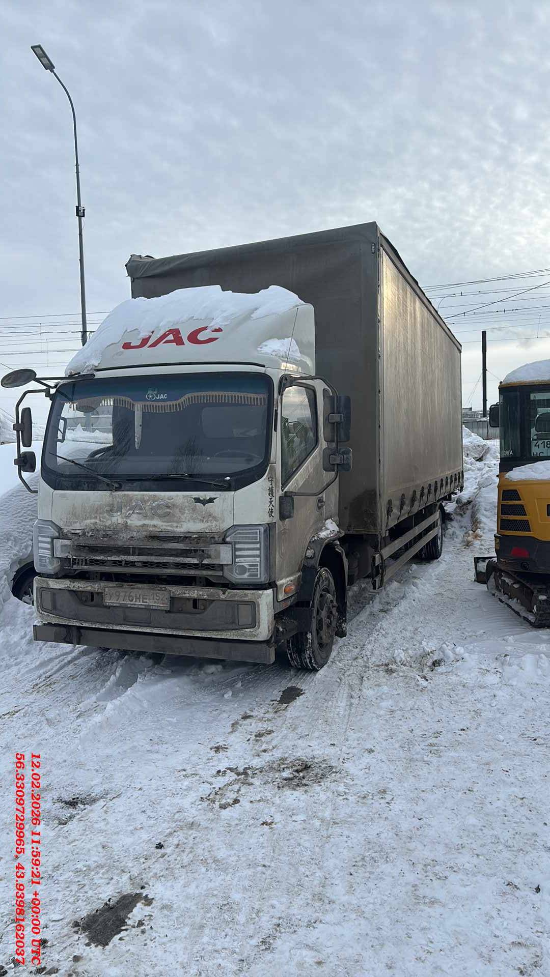 JAC N 120,  129 624 км, 2024 года в лизинг
