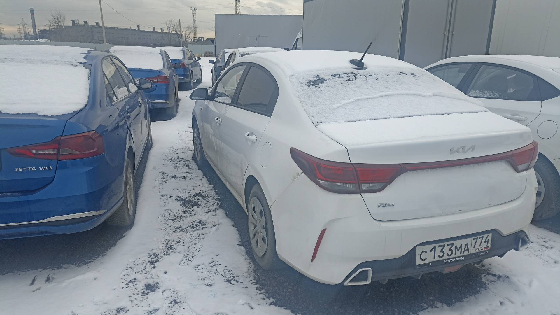 KIA Rio,  16 205 км, 2022 года