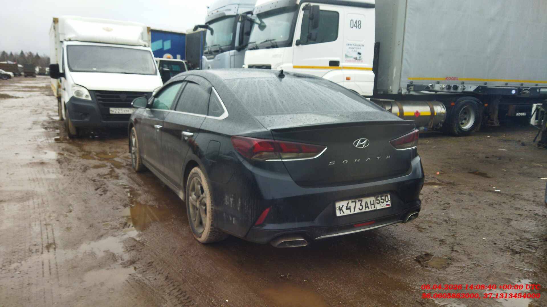 Hyundai Sonata,  76 319 км, 2017 года