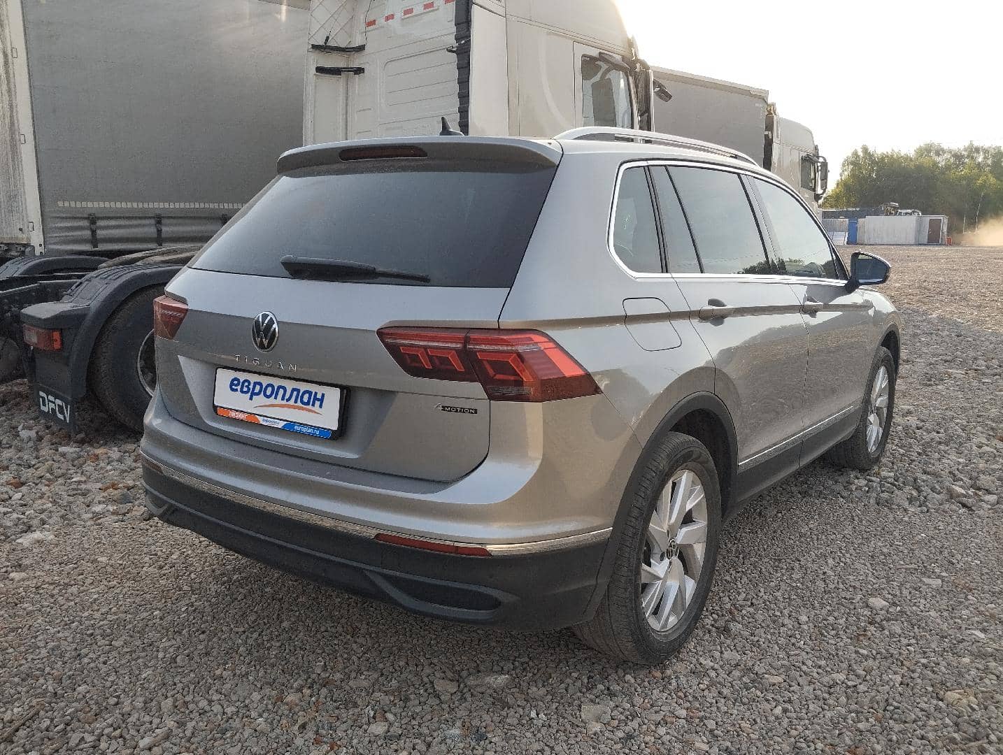Volkswagen Tiguan,  133 018 км, 2021 года в лизинг