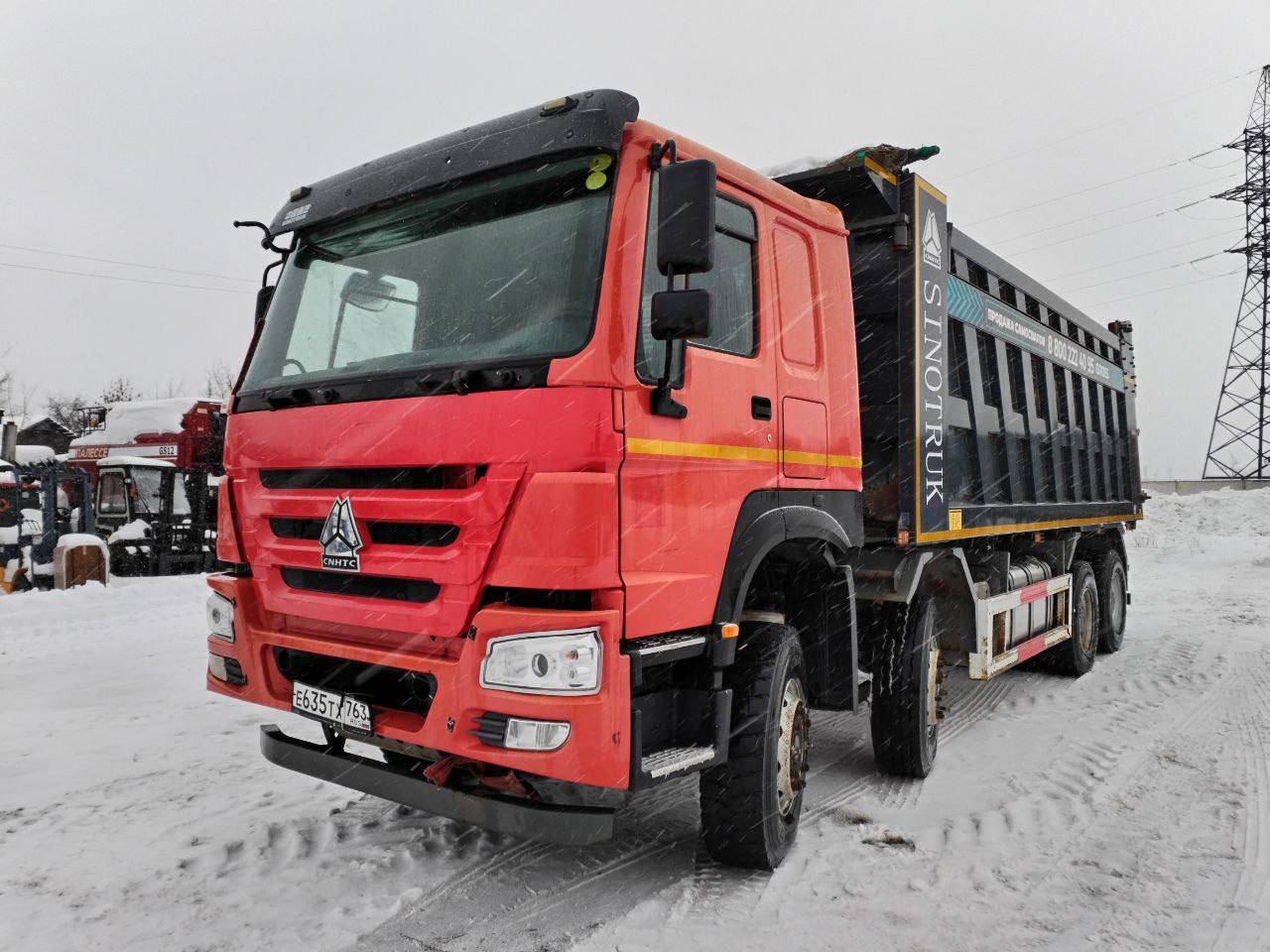 HOWO ZZ3407S3867E 8x4 Лот 000000872