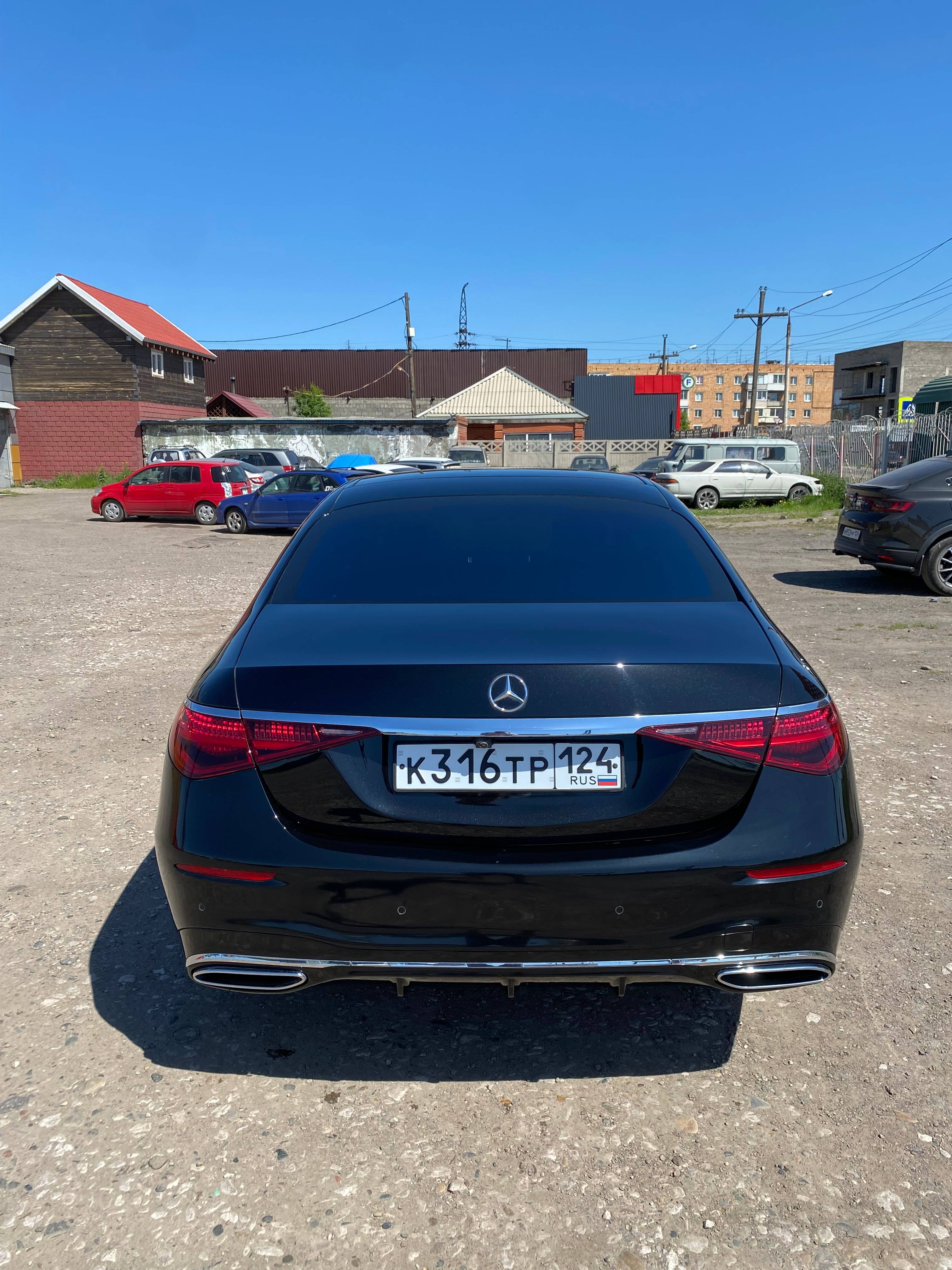 Mercedes-Benz S седан,  28 593 км, 2021 года в лизинг
