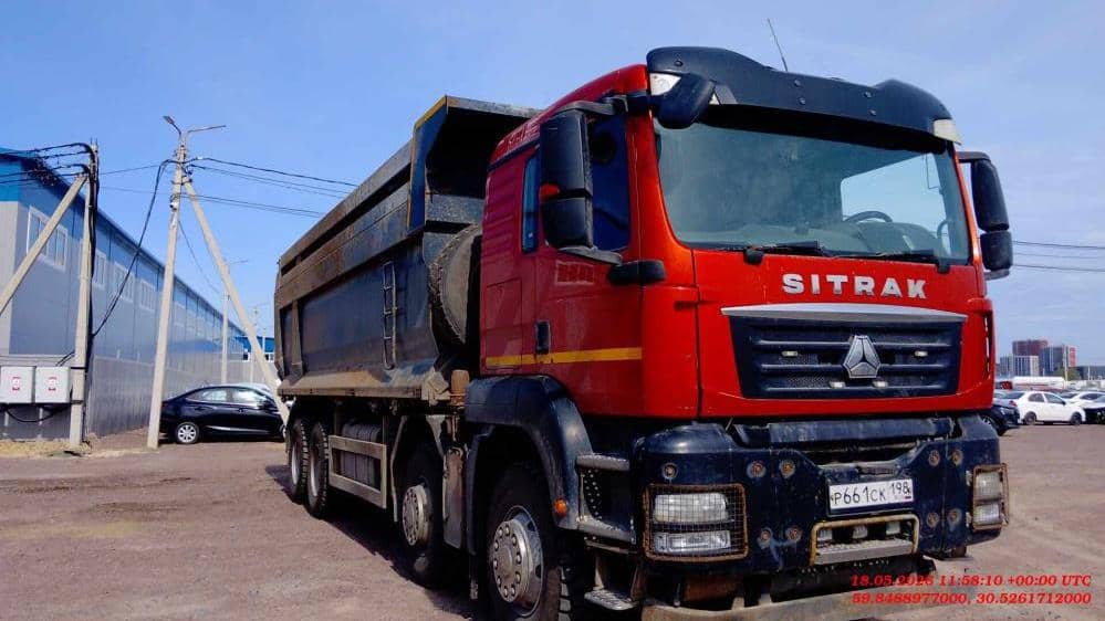 Sitrak ZZ3316V386ME,  244 000 км, 2022 года в лизинг