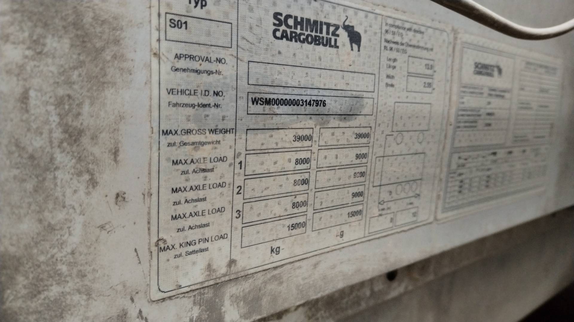 SCHMITZ Шторный SCS 24/L, 2011 года в лизинг