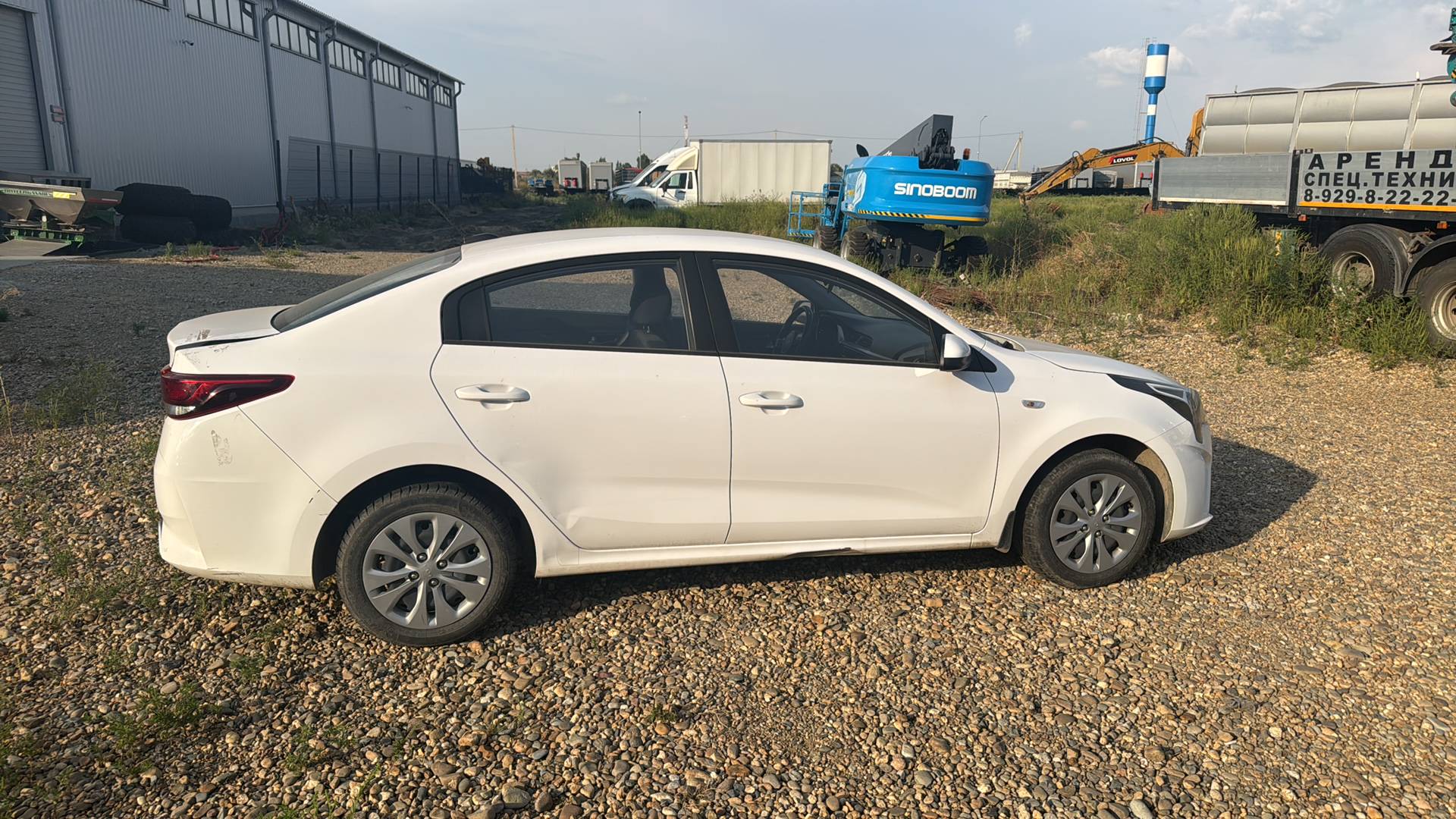 KIA Rio,  171 655 км, 2022 года в лизинг