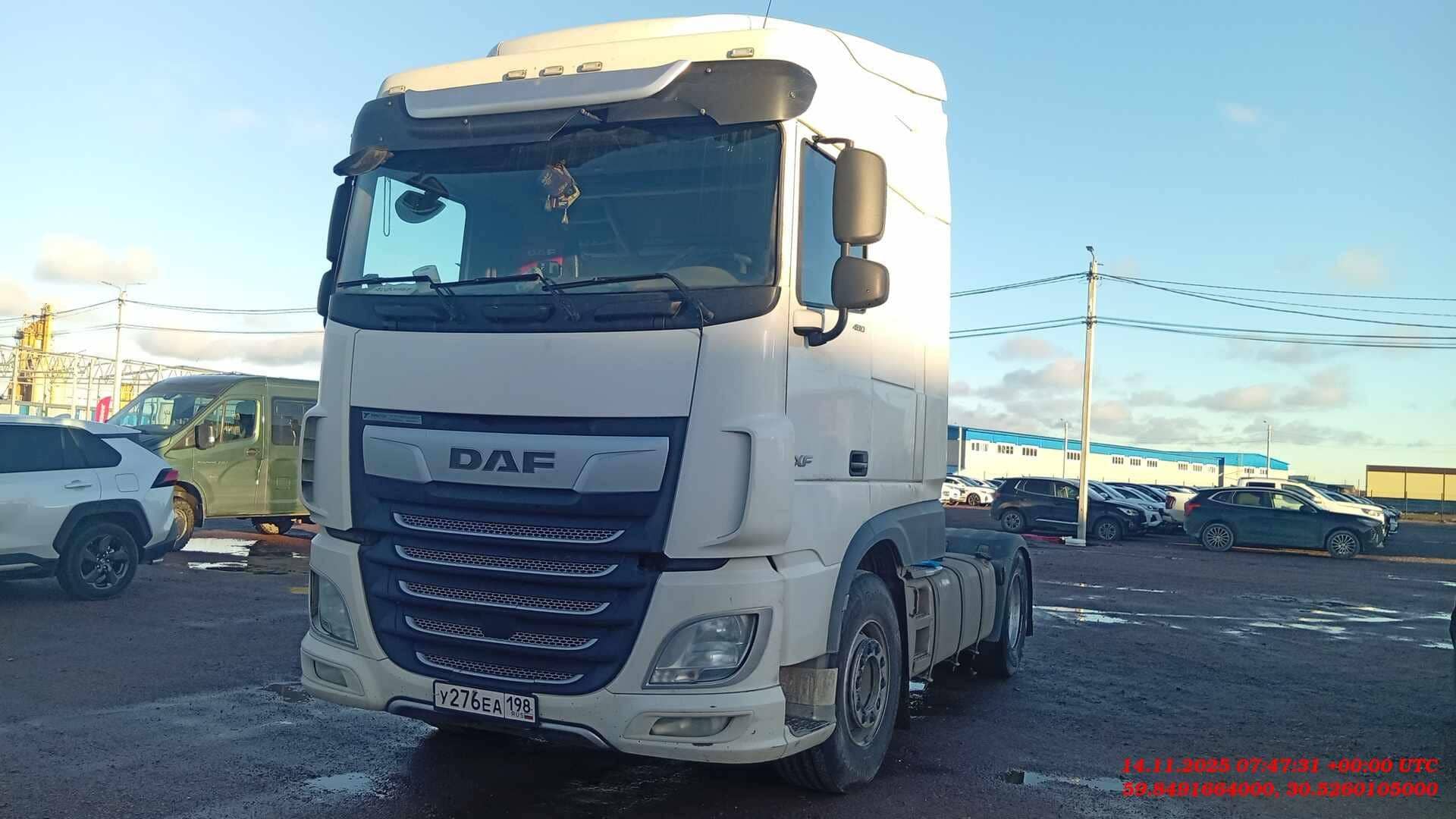 DAF XF 480 FT 4x2 (Super Space Cab),  672 062 км, 2021 года в лизинг