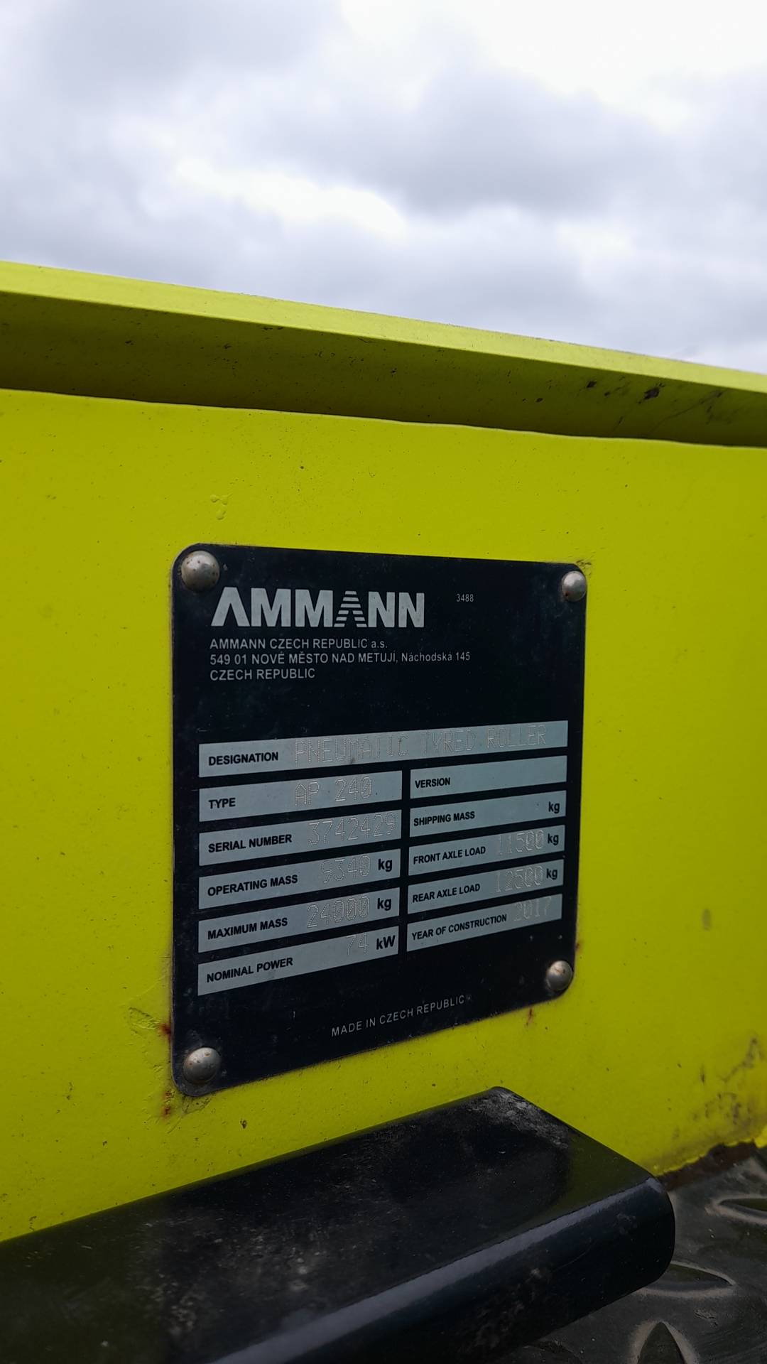 AMMANN AP240, 2017 года в лизинг