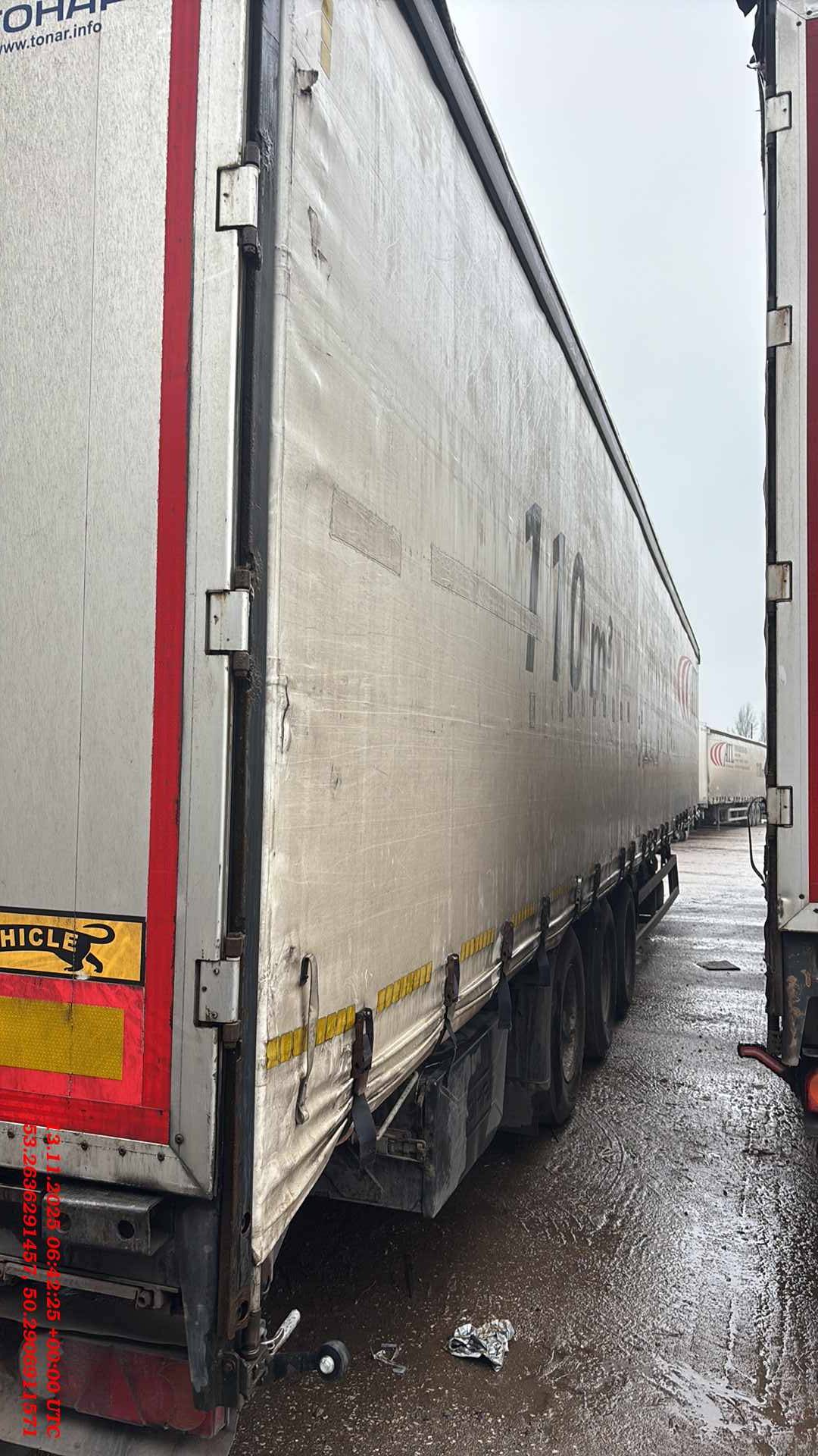 Тонар 98881 Шторно-бортовой, 2019 года в лизинг