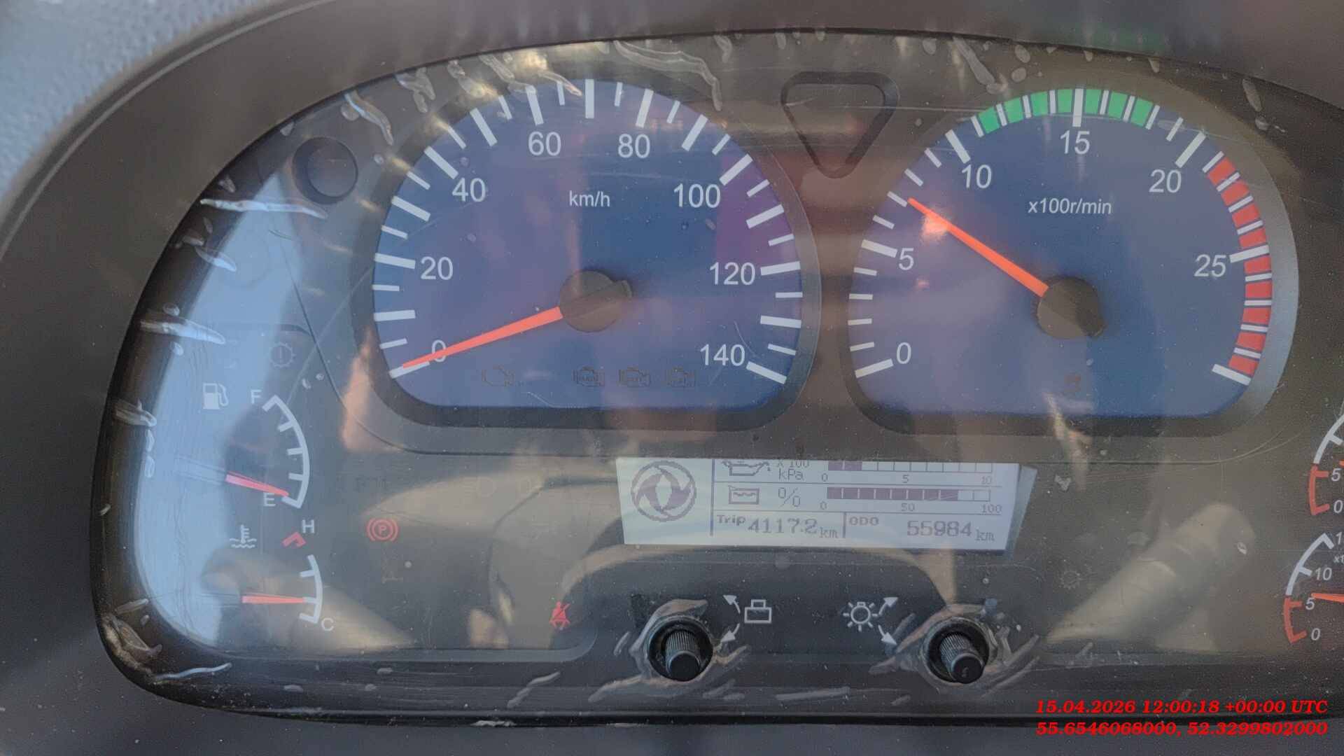 DongFeng DFH 3440 A 80 8x4,  55 984 км, 2022 года в лизинг