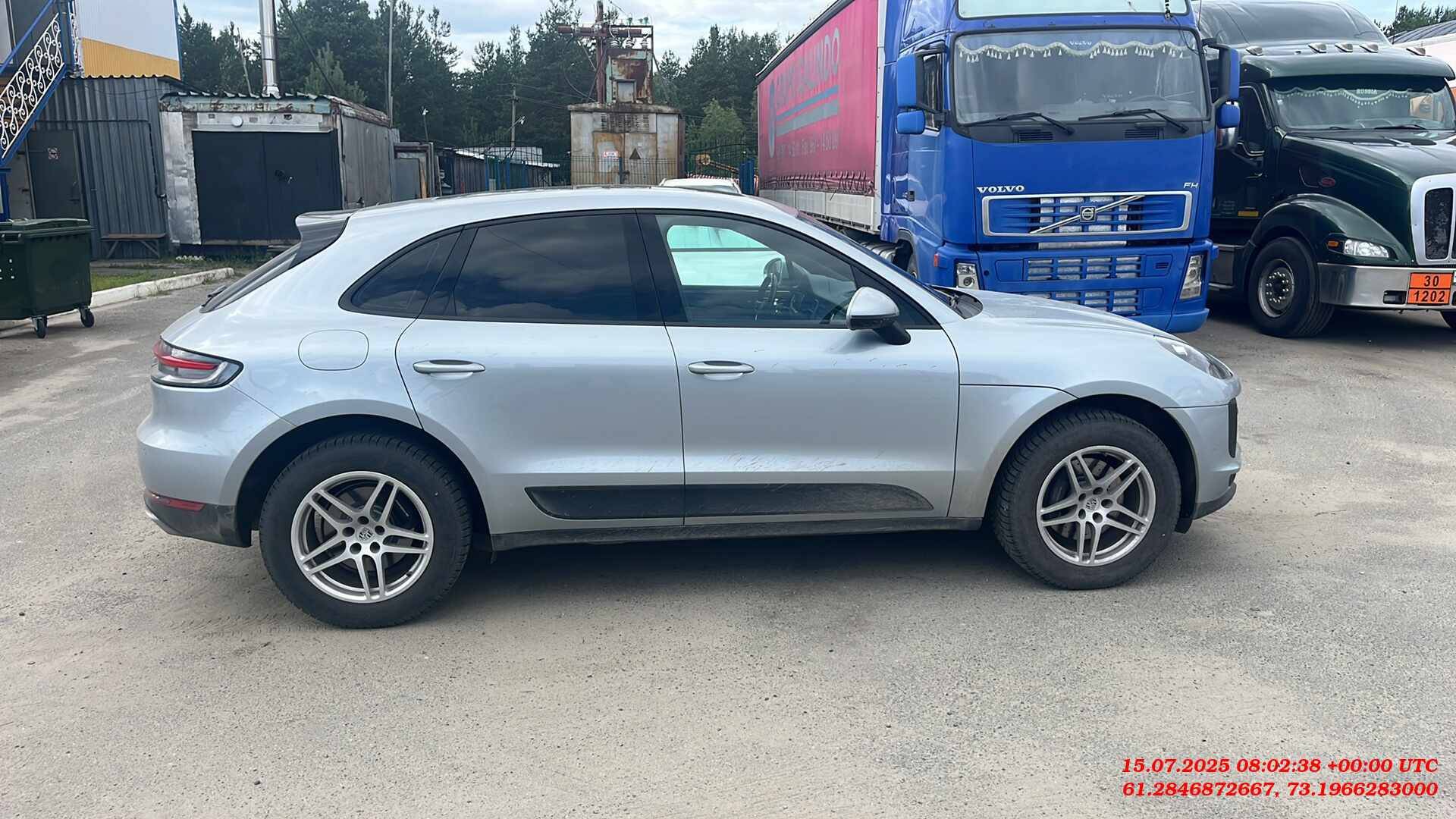 Porsche Macan,  97 791 км, 2021 года в лизинг