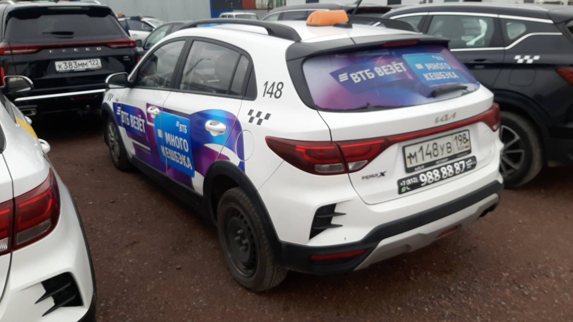 KIA Rio X,  334 808 км, 2022 года в лизинг