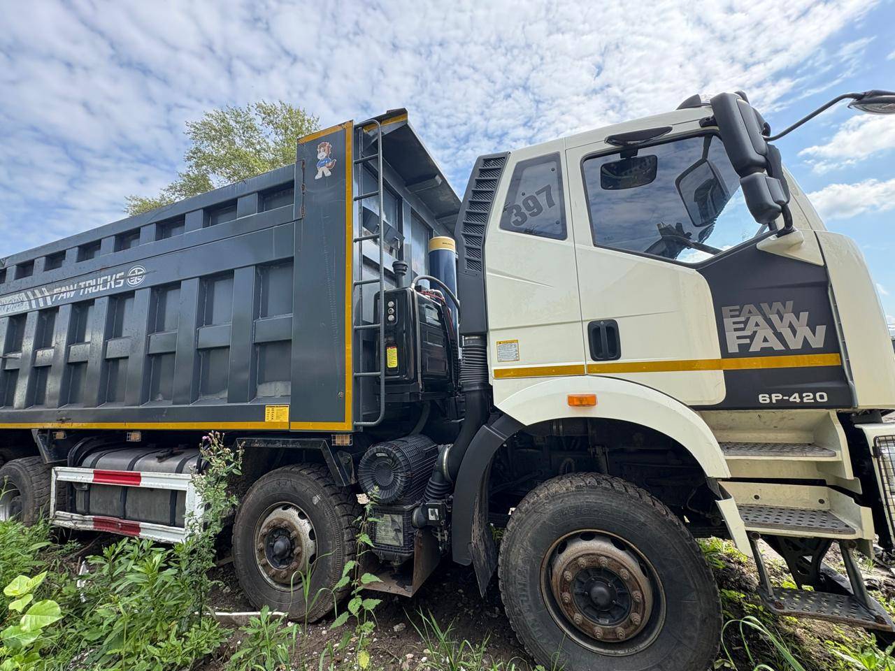 FAW CA3310P66K24T4E5 8х4,  102 066 км, 2023 года в лизинг