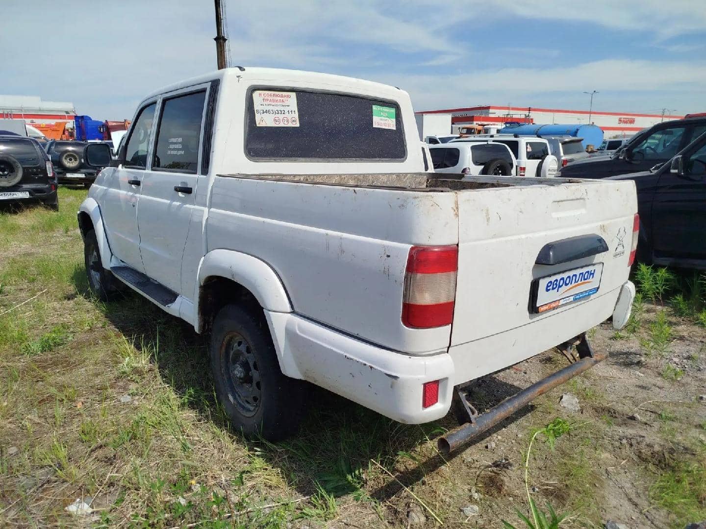 УАЗ Pickup,  74 762 км, 2023 года в лизинг