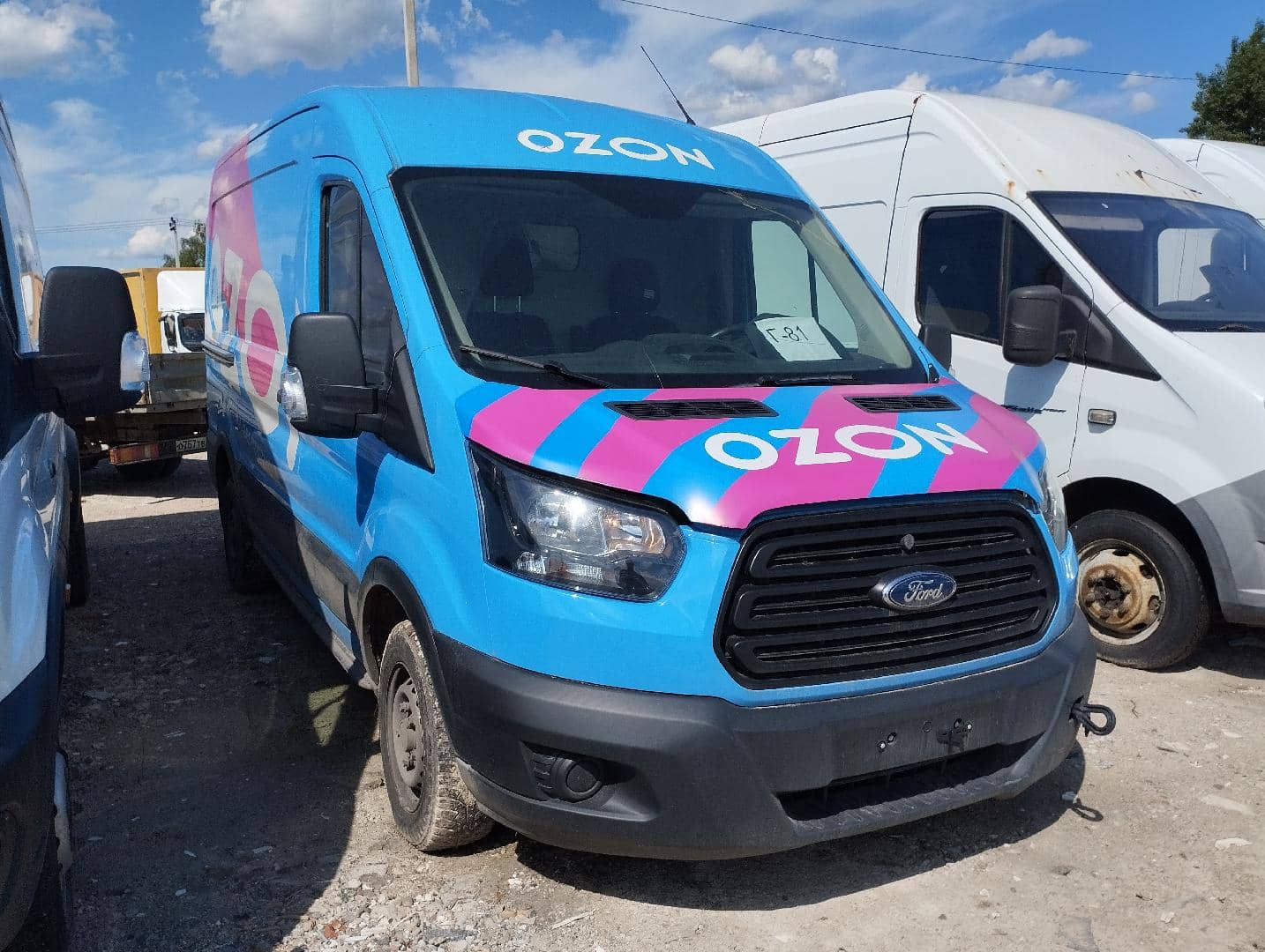 Ford Transit,  72 682 км, 2021 года в лизинг