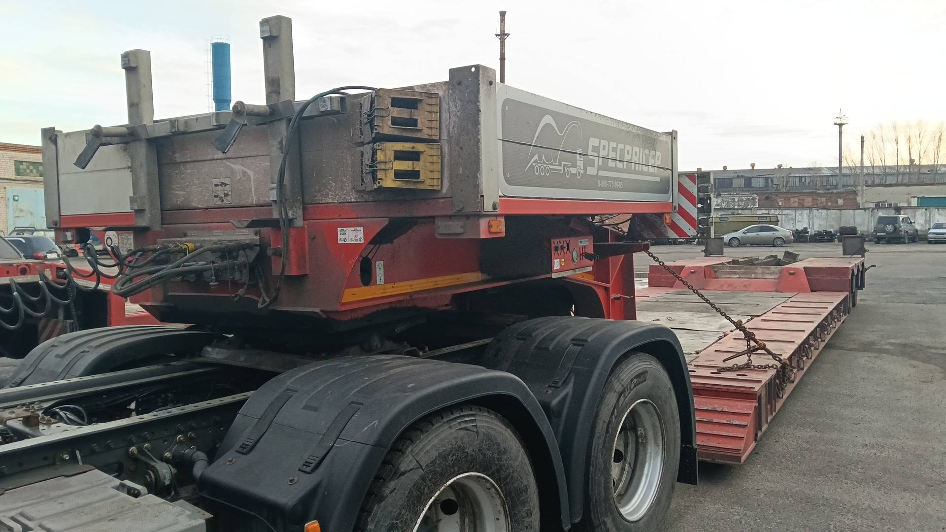 Компания СпецПрицеп Тяжеловоз низкорамный 9942D3, 2022 года в лизинг