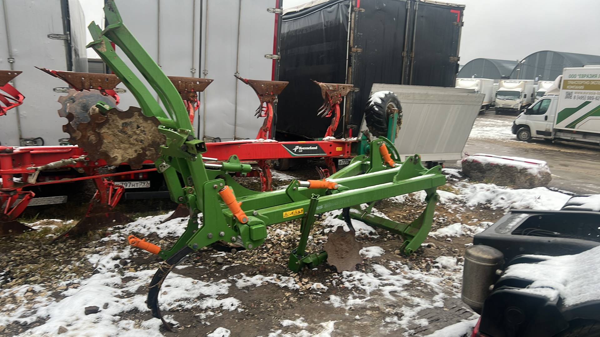 KVERNELAND LO 100 6 навесной оборотный плуг, 2021 года в лизинг