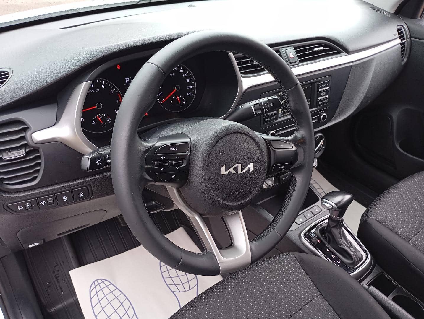 KIA Rio,  79 496 км, 2021 года в лизинг