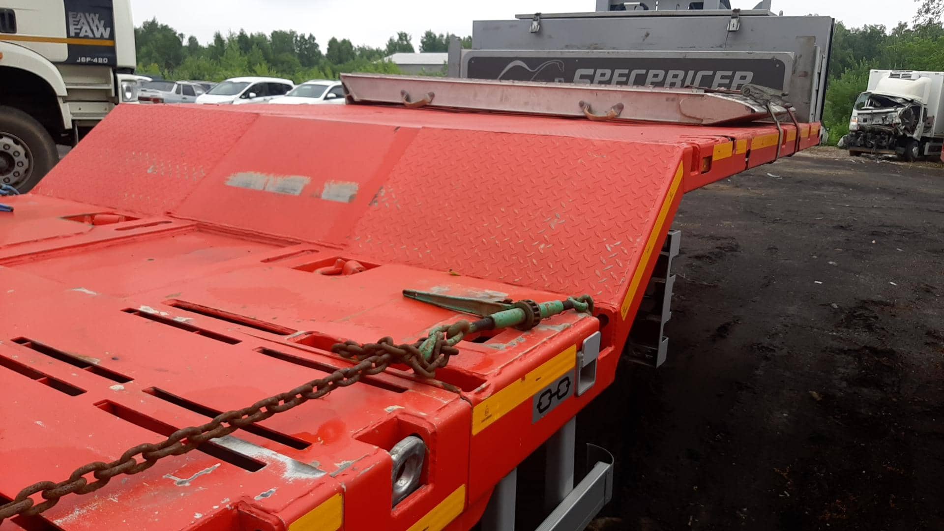 Компания СпецПрицеп Тяжеловоз низкорамный 9942L4, 2024 года в лизинг