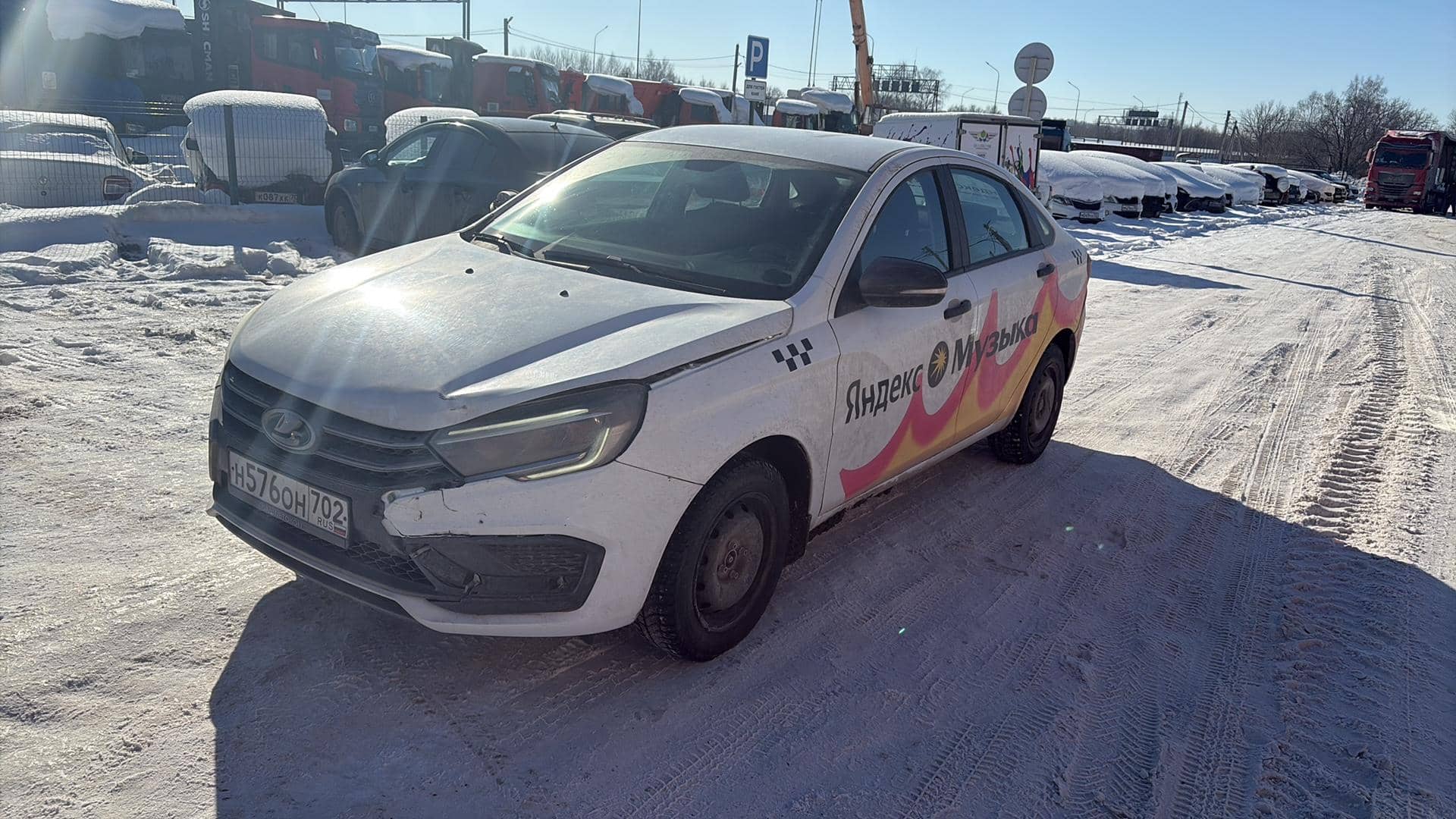 Lada Vesta седан,  131 447 км, 2024 года в лизинг