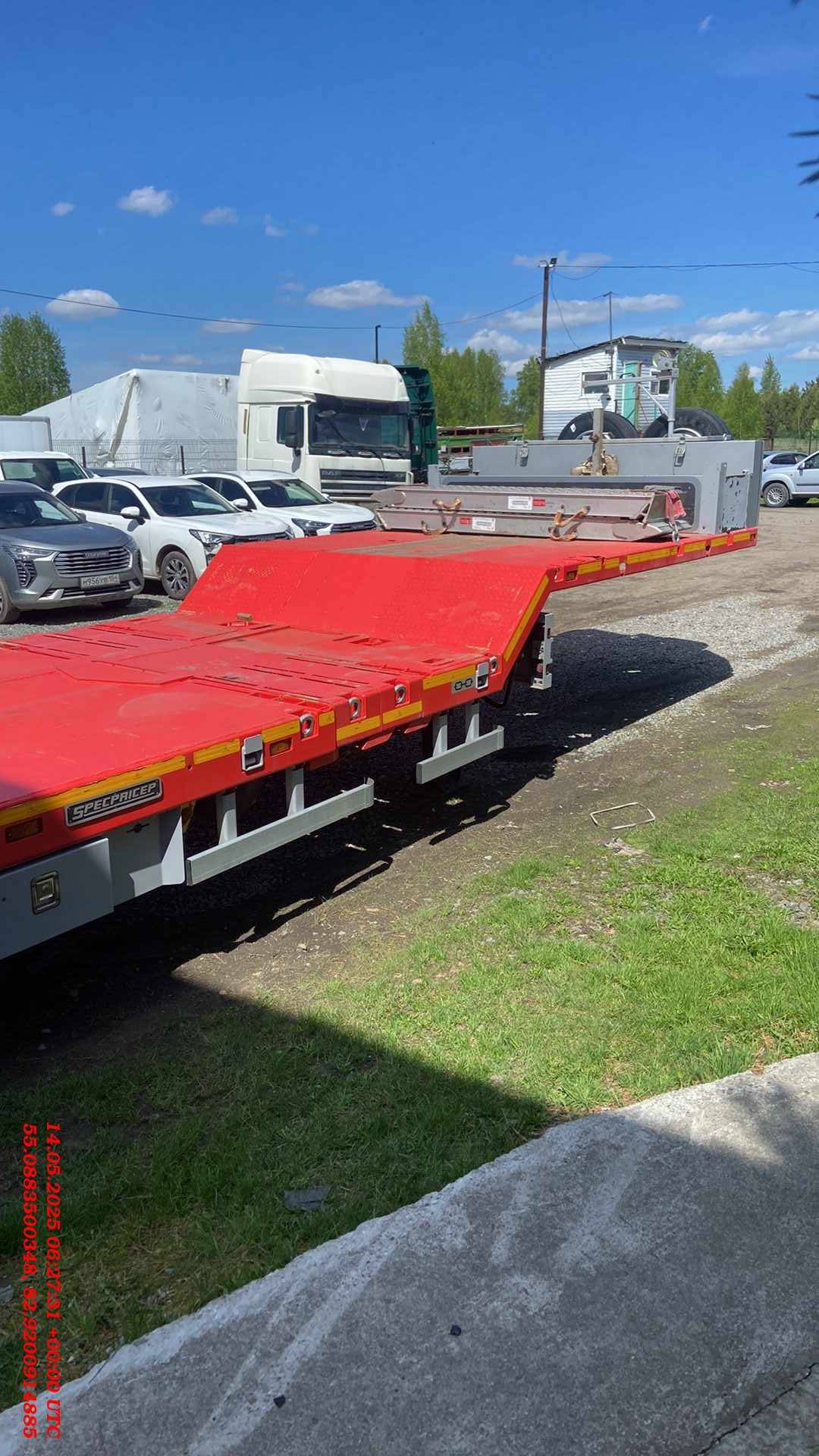 Компания СпецПрицеп Тяжеловоз низкорамный 9942L4 Лот 000008911