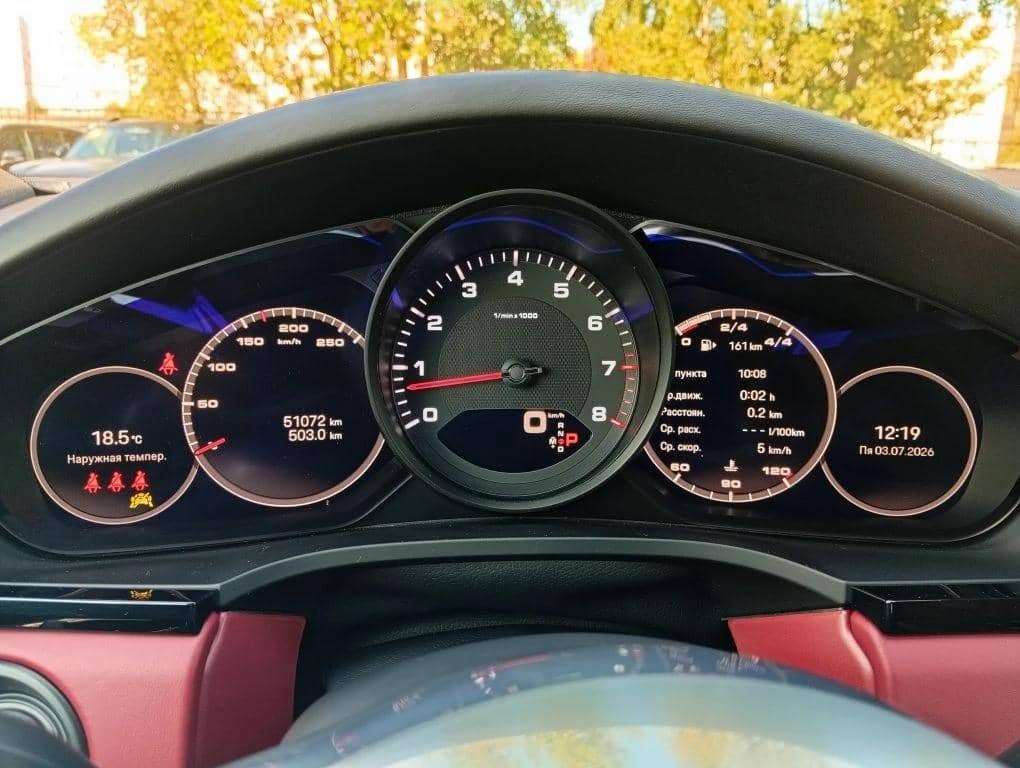 Porsche Cayenne,  51 072 км, 2022 года в лизинг