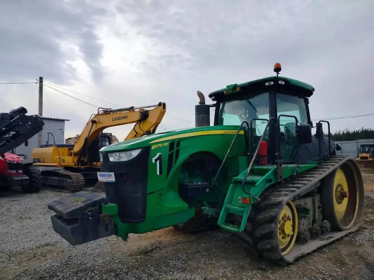 John Deere 8370RT, 2015 года в лизинг