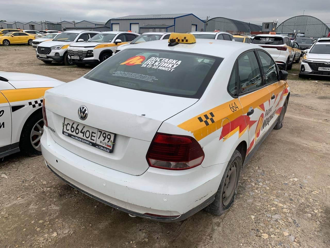 Volkswagen Polo,  177 533 км, 2019 года в лизинг