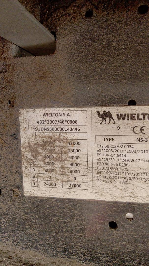 Wielton NS 3 K, 2023 года в лизинг