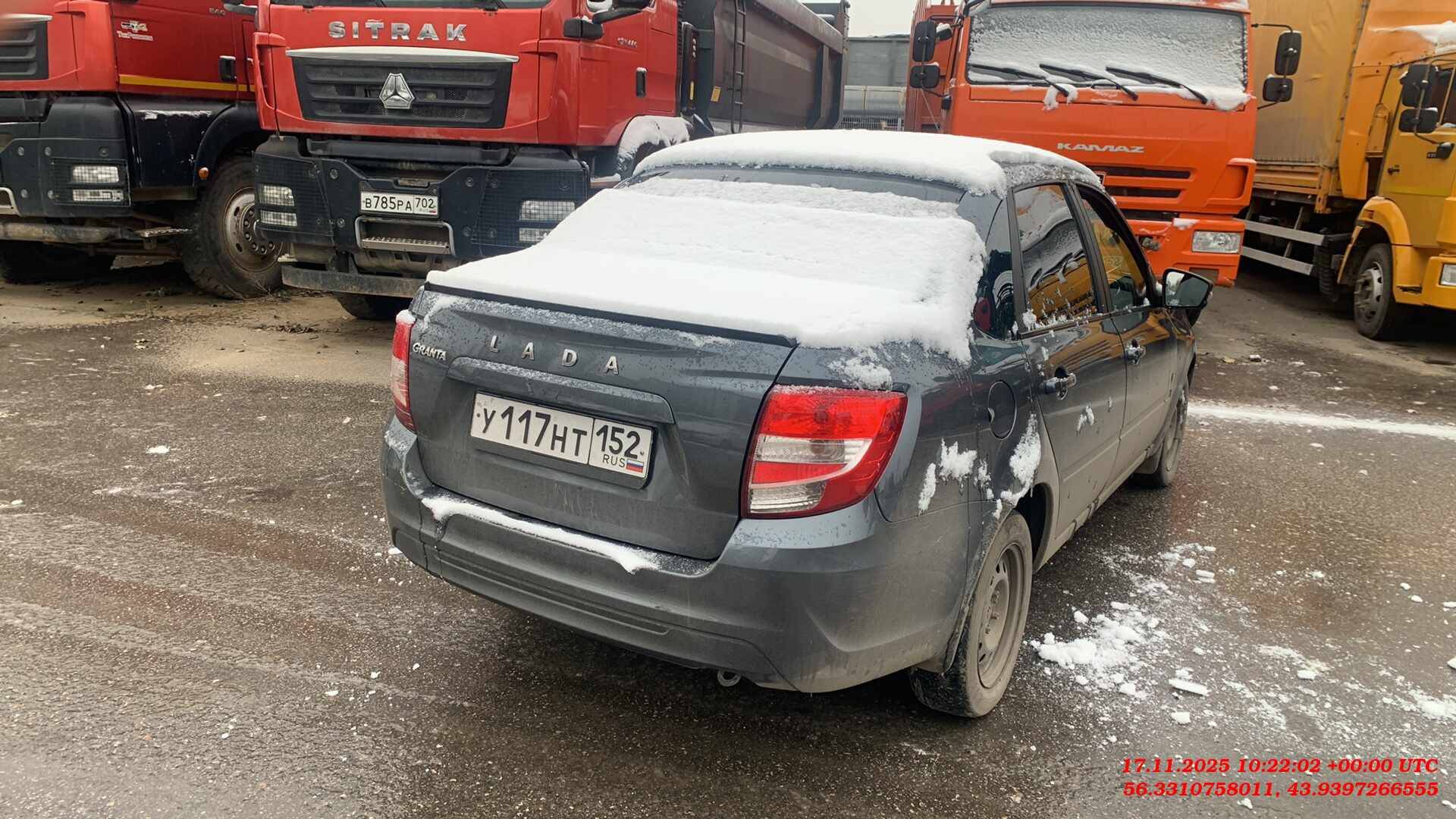 Lada Granta седан,  71 000 км, 2024 года в лизинг