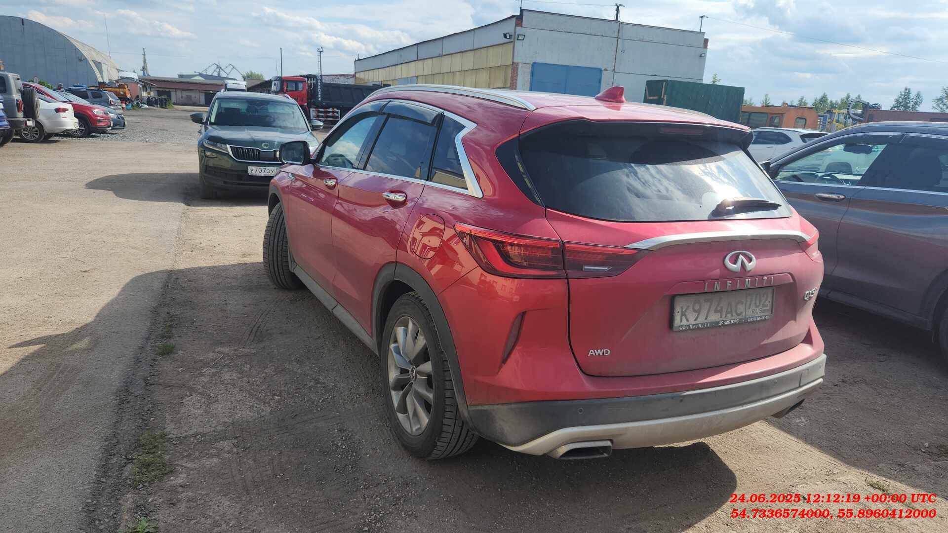 INFINITI QX50,  34 499 км, 2021 года в лизинг