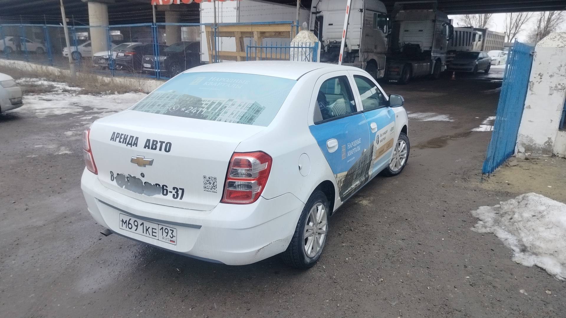 Chevrolet Cobalt,  68 418 км, 2023 года в лизинг