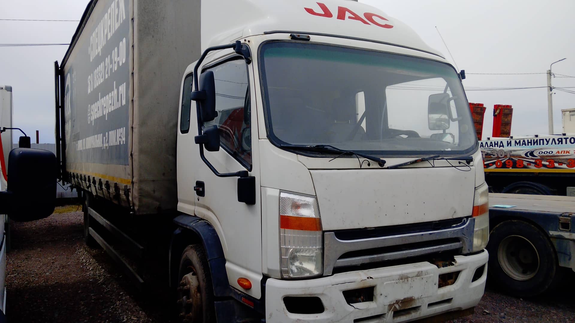 JAC N 120,  100 000 км, 2022 года в лизинг