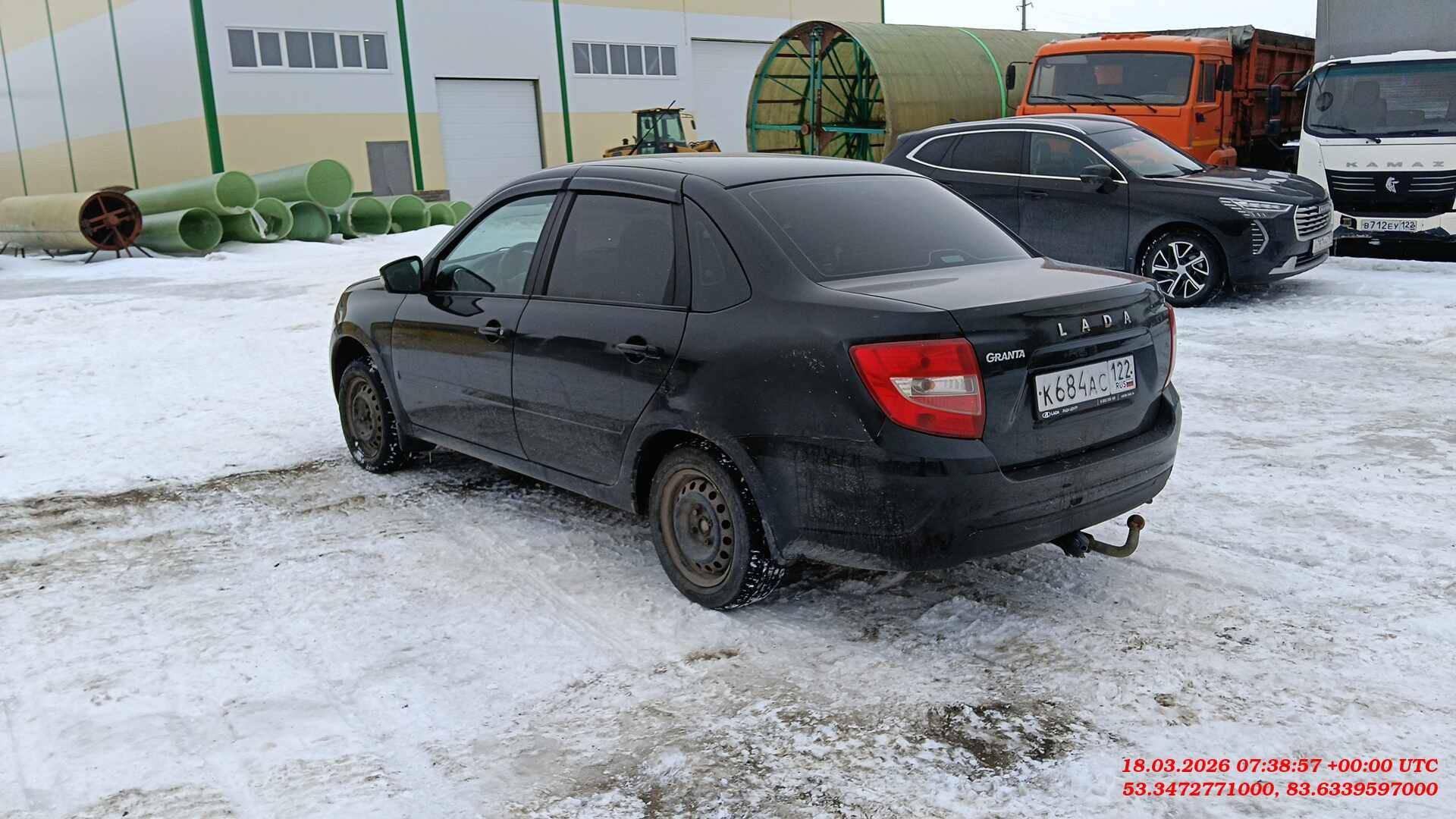 Lada Granta седан,  126 376 км, 2022 года в лизинг