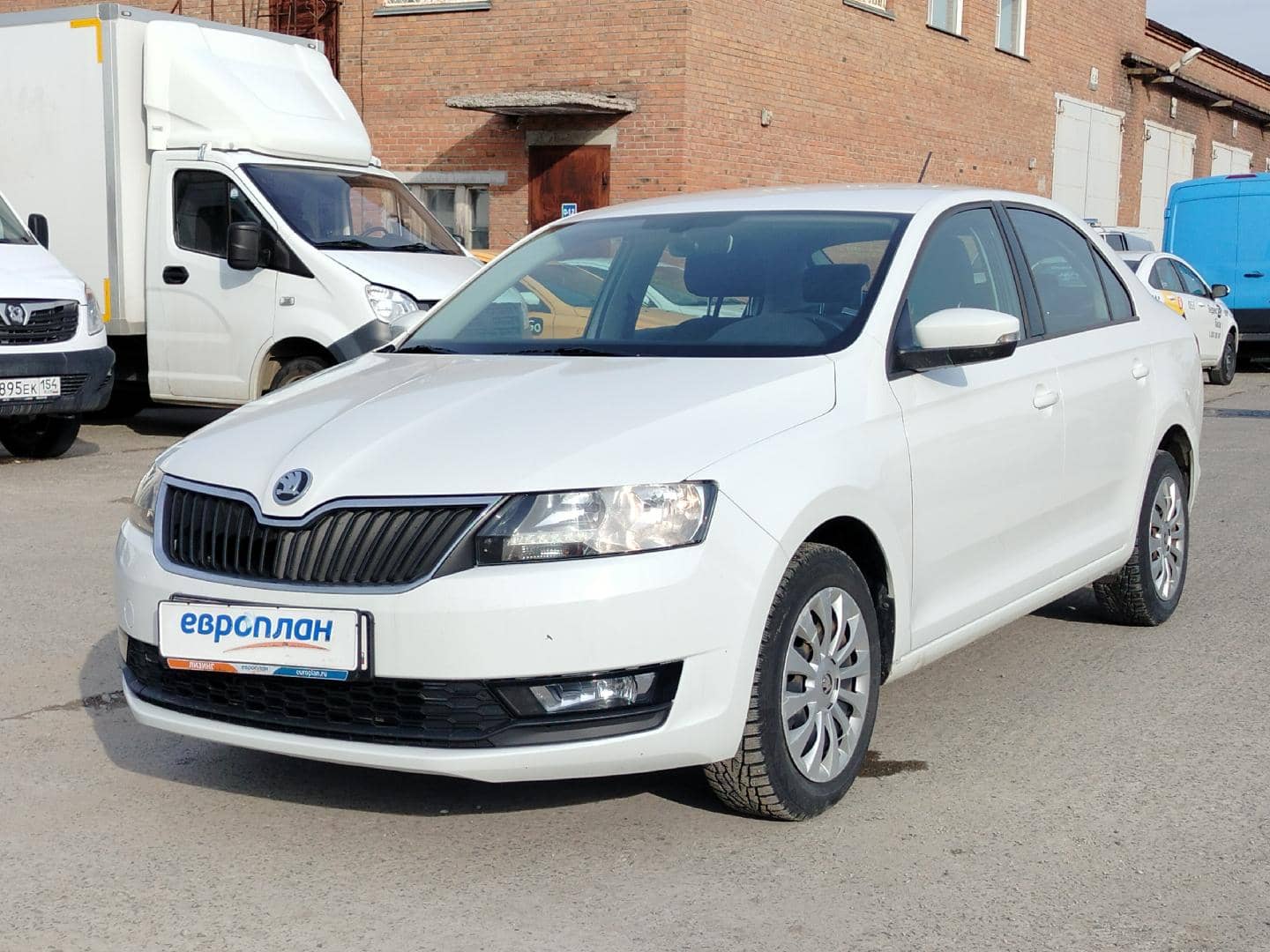 Skoda Rapid,  51 431 км, 2019 года в лизинг